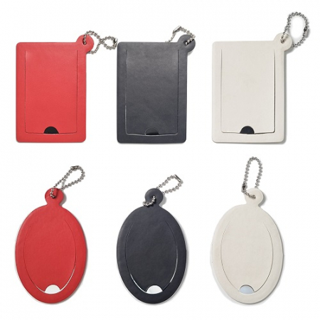 ST - 389 PU슬립 키링 스타일 손거울 #2