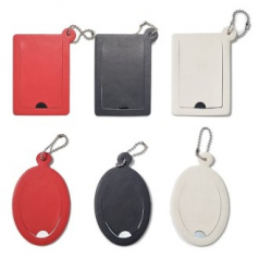 ST - 389 PU슬립 키링 스타일 손거울