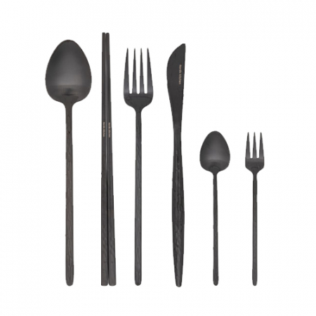 노르딕키친 플로린스 커트러리 14p 블랙 #3