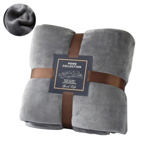 프리미엄 두꺼운 밍크 극세사 담요 #2