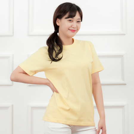 면 100 반팔 티셔츠 17수, 남자 여자 키즈 단체 #4