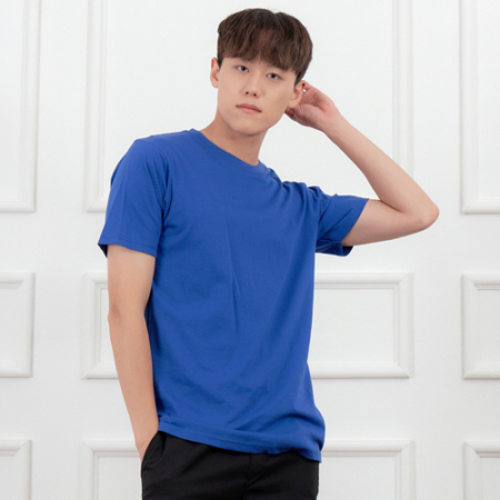 면 32수 반팔 티셔츠, 남성 여성 키즈 단체 #4