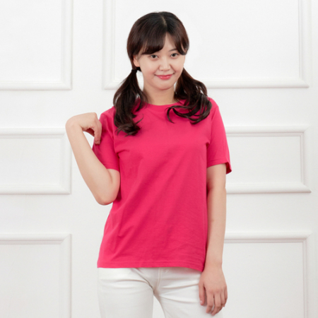 면 32수 반팔 티셔츠, 남성 여성 키즈 단체 #3