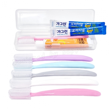 M케이스 왕헤더캡 미세모 페리오 가그린 2P / 칫솔 치약 세트 #3