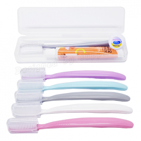 M케이스 왕헤더캡 미세모 페리오 치실 / 칫솔 치약 세트 #4