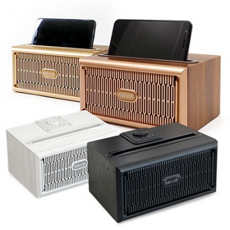 세비즈 GOLD20W 핸즈프리 / USB /AUX / 블루투스 5.0 / FM 라디오 거치대형 스피커 4컬러 #2