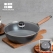 노르딕키친 인덕션 겸용 IH 무쇠 궁중 팬 28cm + 유리 뚜껑 2개