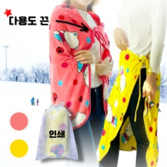 끈 있는 베어 멀티 담요