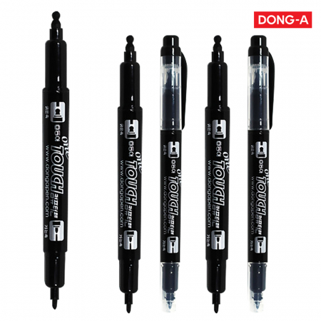 동아 원터치 컴퓨터 싸인펜 0.5mm, 3.0mm // 국산 #2