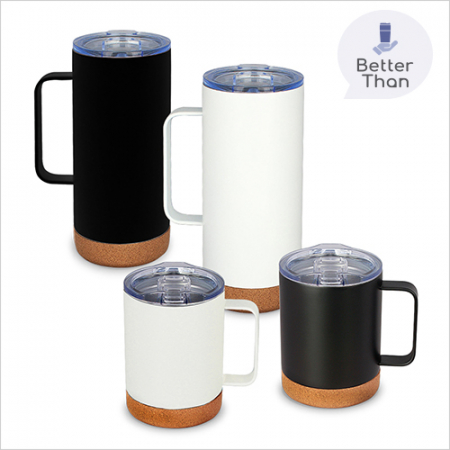 [보틀로만] TB 코르크 핸들 머그 350ml #2