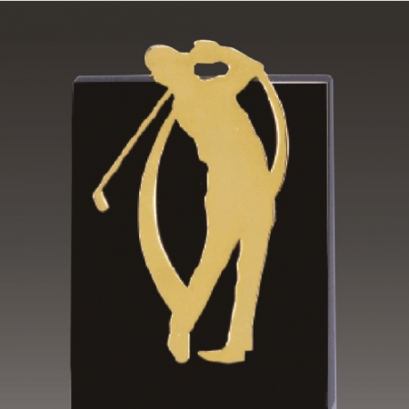 투톤 크리스탈 골프모션 트로피 189 #3