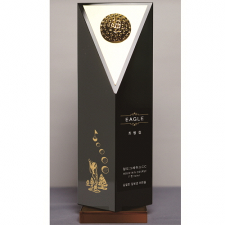 크리스탈 골프 트로피 190 #2