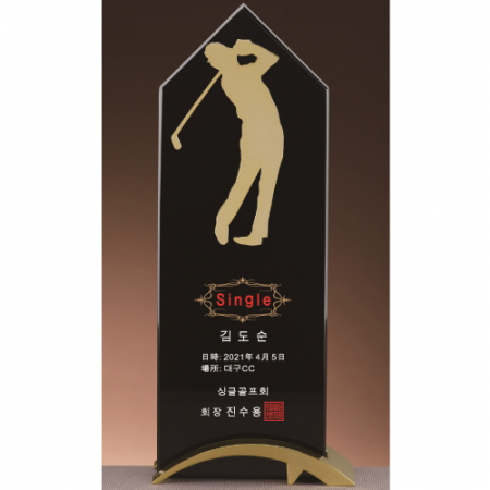 크리스탈 골프모션 트로피 194 #2