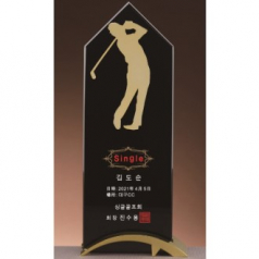 크리스탈 골프모션 트로피 194