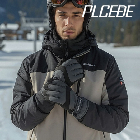 플씨드 투톤 방수 터치 스키장갑 #2