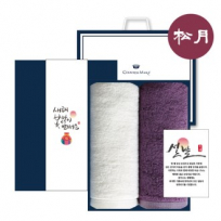 [송월타올]새해 감사 세트 23, 송월 크루아상 뱀부 180g 타올