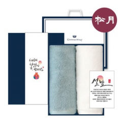 [송월타올]새해 감사 세트 16, 유니크 항균 170g 타올