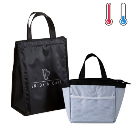 블랙 선인장 휴대 보온 보냉 쿨러백 L #2