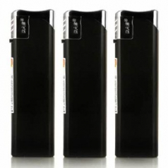 굳 슬림 흑 전자라이타