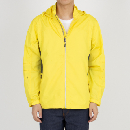 옆배색 탈부착 후드 바람막이 자켓, 남성 여성 바람막이 자켓 #3