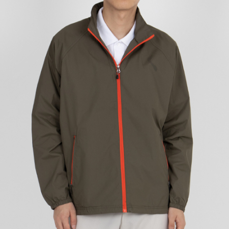 후드 스탠드 카라 바람막이 점퍼, 남성 여성 #3