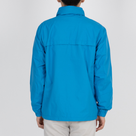 고급 카라 후드 바람막이 점퍼, 남성 여성 조끼 #4