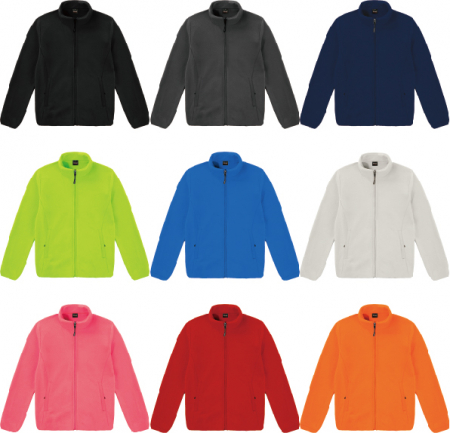 DF3002 미들넥 경량 폴라폴리스 자켓 후리스 집업 단체복 자수 로고 9칼라 #2