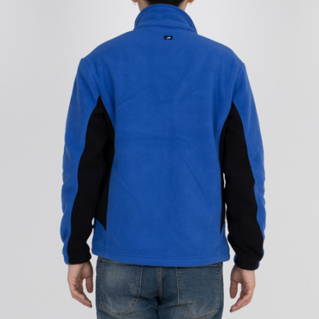 엣지 배색 후리스 자켓 (M-3XL), 남성 여성 자켓 #4