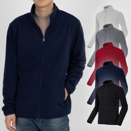 라인핏 후리스 자켓 (S-3XL), 남성 여성 후리스 자켓 #2