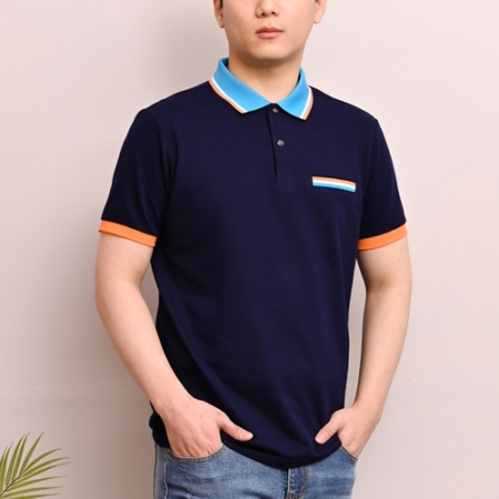 30수 면 혼방 톤업 카라 긴팔 반팔 티셔츠 #3