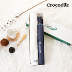 크로커다일 2단 바이어스 우산 +심플 호텔 수건 RA