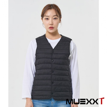 V넥 라이트 겨울 패딩 조끼 MUL90W #3