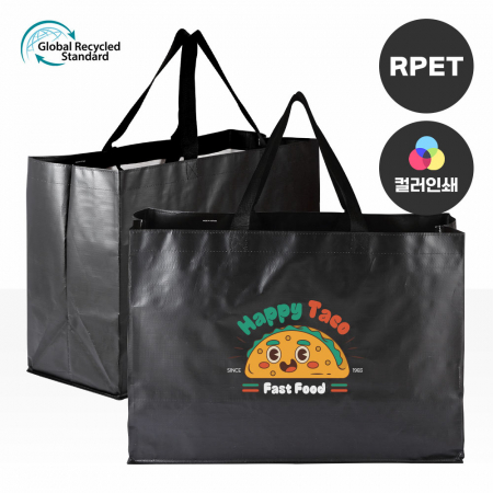 특대 BIG 타포린가방 - 블랙 (705030) #2