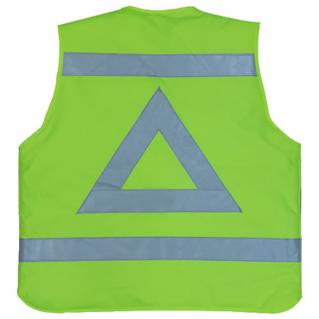 하단 배색 패딩 신호수 조끼 #4