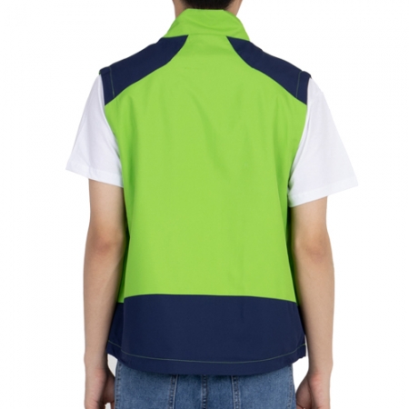 고급 배색 컴퍼니 조끼 M-3XL, 남자 여자 조끼 #3