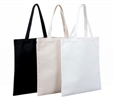 에코사랑 무지 삼형제 에코백 32X38 블랙 / 화이트 / 미색 #2