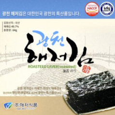 [광천해저김] 선물 16호 해저도시락 4g x 16봉