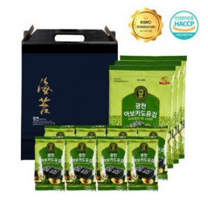 명품 아보카드유 도시락김세트 12봉, 16봉