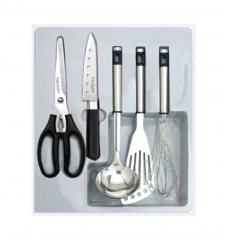 OM516 양손가위, 타공과도, BK국자, BK삼각뒤지기, BK거품기 #2