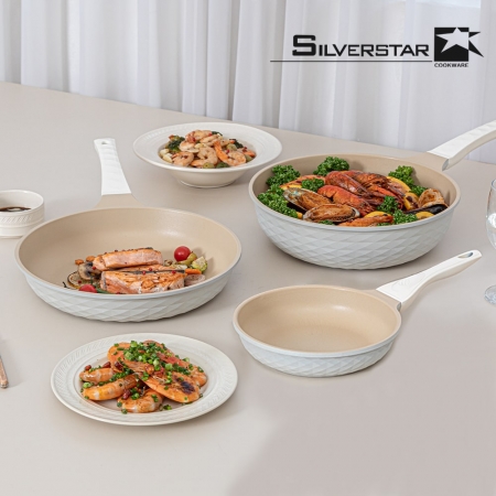 실버스타 쿡쿡 인덕션 IH 주물 후라이팬 3종 / 후라이팬 20cm + 후라이팬 28cm + 궁중팬 28cm #2