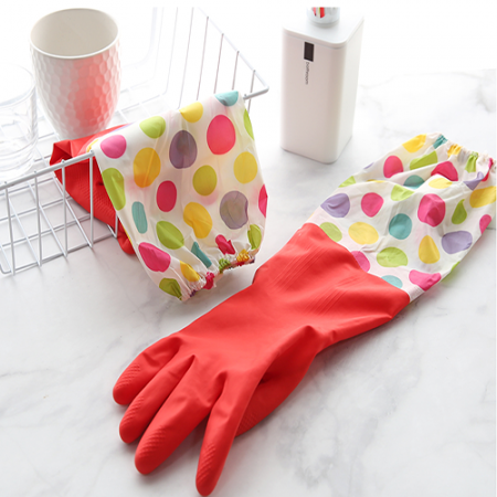 기모안감 롱밴드형 고무장갑 / 김장 고무장갑 #2