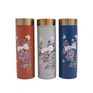 목단 자개텀블러 300ml 스테인리스 텀블러