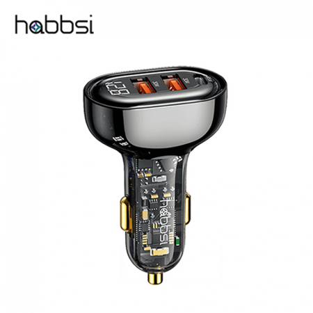 햅시 125W 3포트 (PD, QC) 차량용 고속충전 시거잭 YMQC125W #2