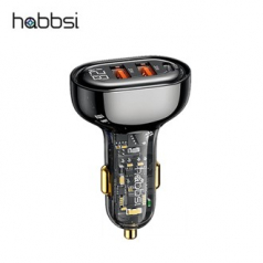 햅시 125W 3포트 (PD, QC) 차량용 고속충전 시거잭 YMQC125W