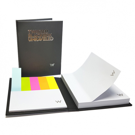 하드커버 은박 점착메모지 107*80 #3