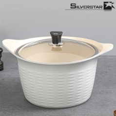 실버스타 쿡쿡 세라믹 코팅 인덕션 IH 주물냄비 곰솥 28cm