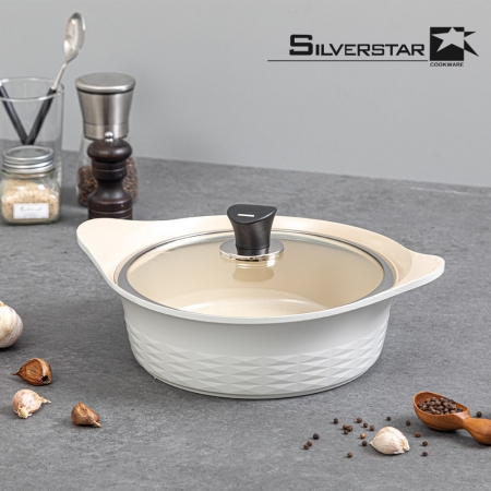 실버스타 쿡쿡 세라믹 코팅 인덕션 IH 주물냄비 전골 24cm #2