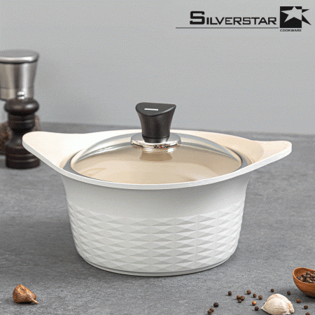 실버스타 쿡쿡 세라믹 코팅 인덕션 IH 주물냄비 24cm #2
