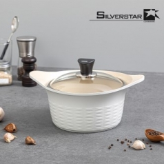 실버스타 쿡쿡 세라믹 코팅 인덕션 IH 주물냄비 20cm