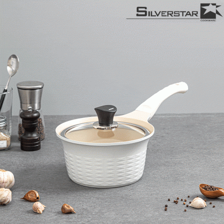 실버스타 쿡쿡 세라믹코팅 인덕션 IH 주물냄비 편수 18cm #2